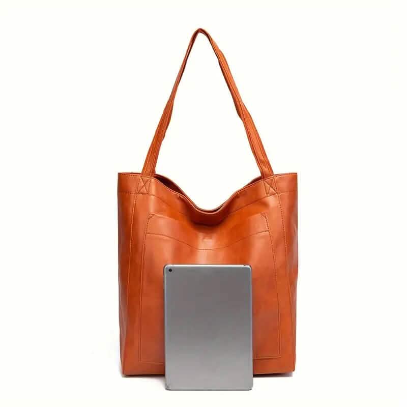 Large Capacity Soft Leather Handbags for Women