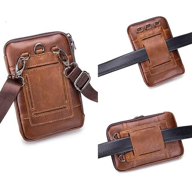 Men's Bum Bag Messenger Bag Fanny Pack Belt Pouch