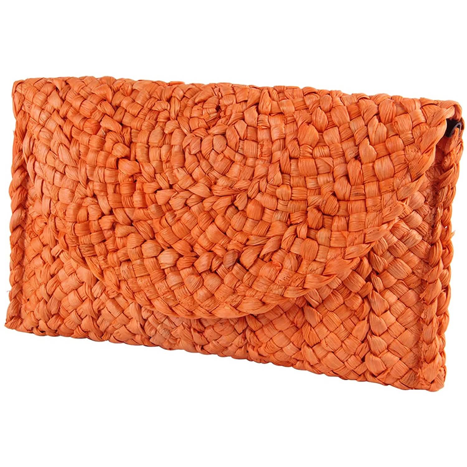 Women's Straw Clutch Purse