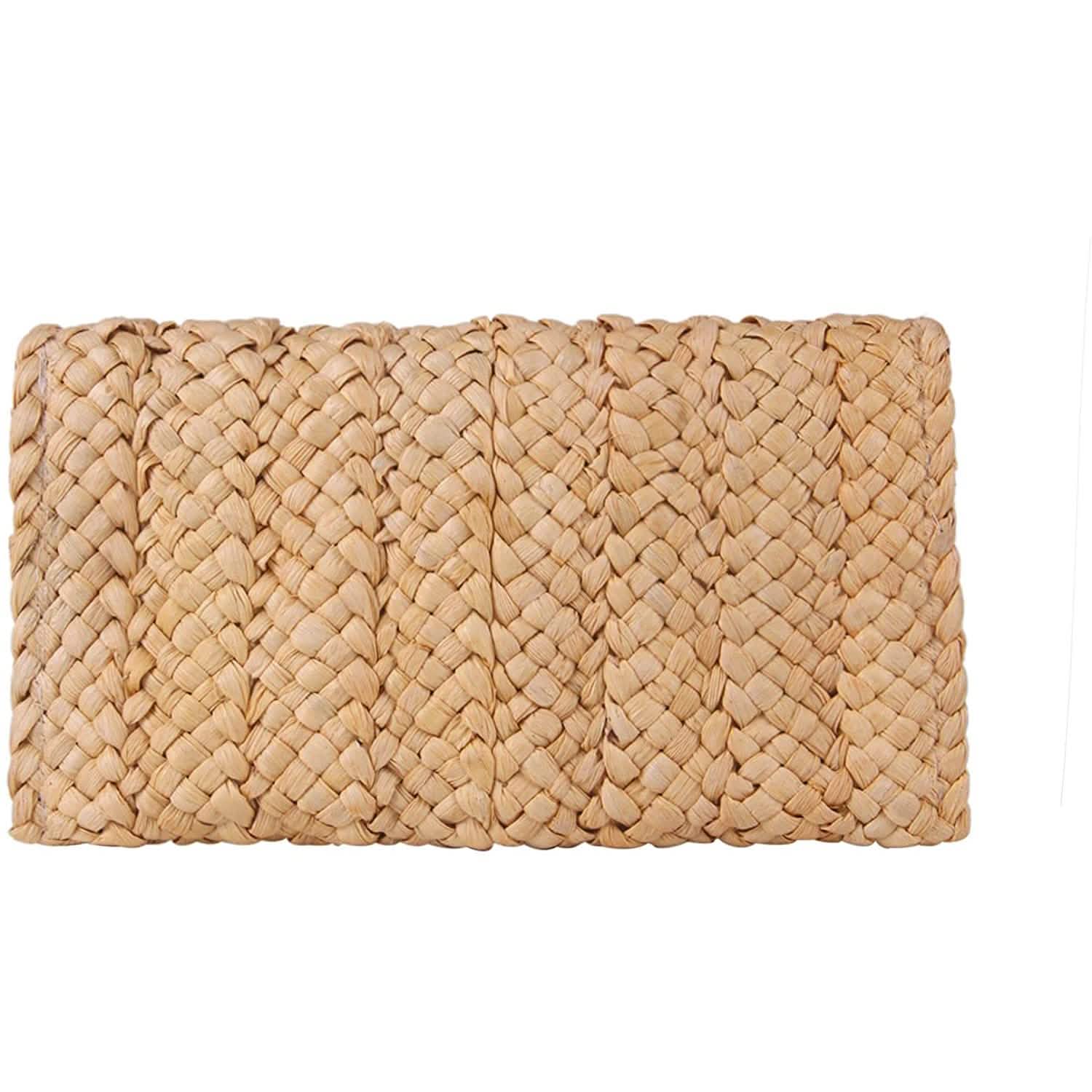 Women's Straw Clutch Purse