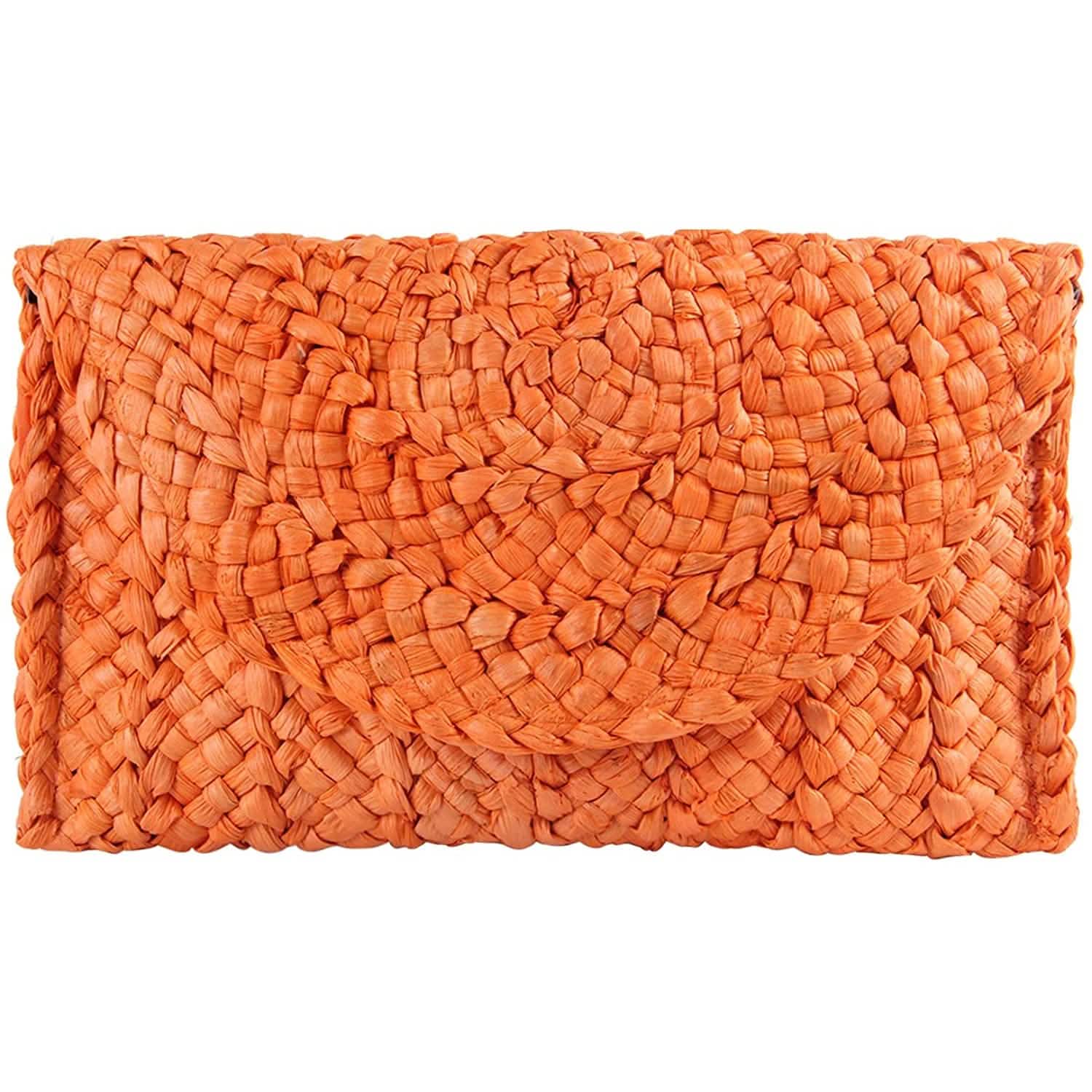 Women's Straw Clutch Purse